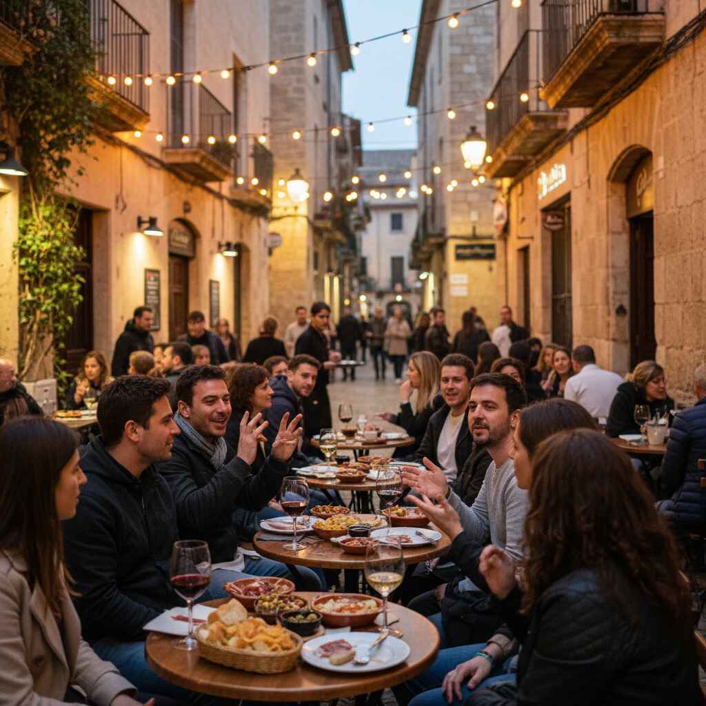 Evening tapas in the old town – Palma at its liveliest
