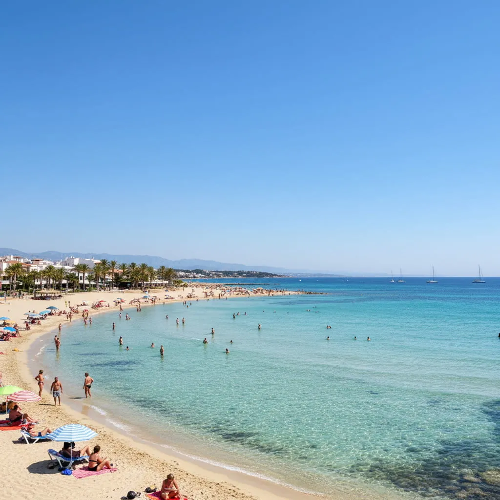 Palma’s coastline at its summer best