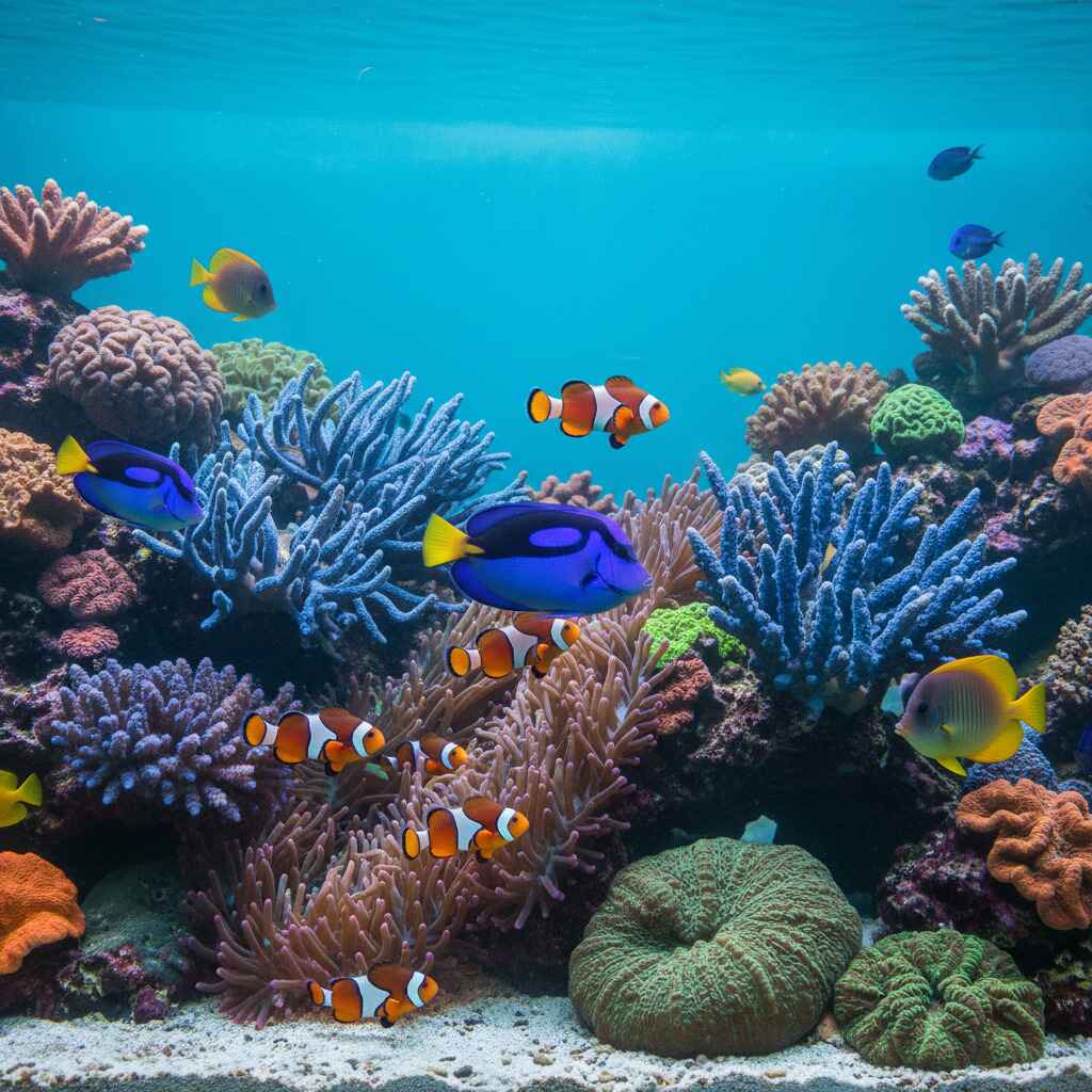Over 700 species across 55 tanks at Palma Aquarium