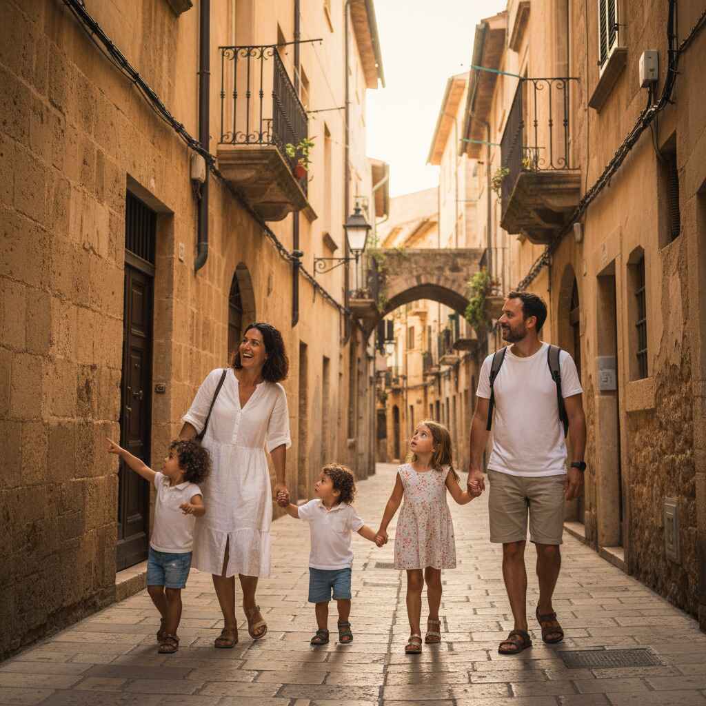 Palma’s Old Town is compact, walkable and endlessly interesting for children