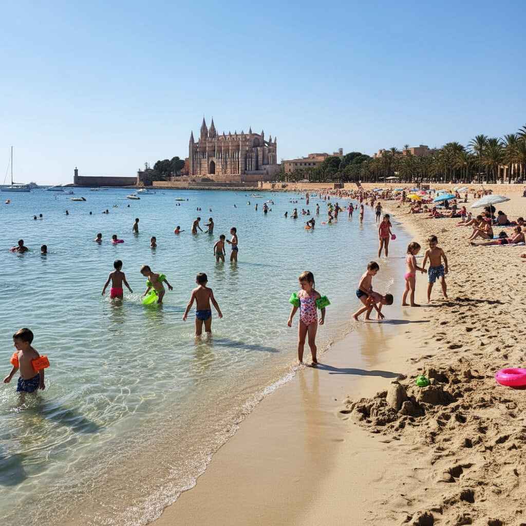 Can Pere Antoni Beach – 15 minutes on foot from Palma Old Town