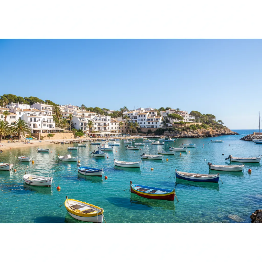 Porto Cristo harbour Mallorca